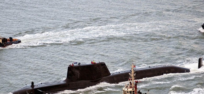 Wypadek brytyjskiego okrętu atomowego