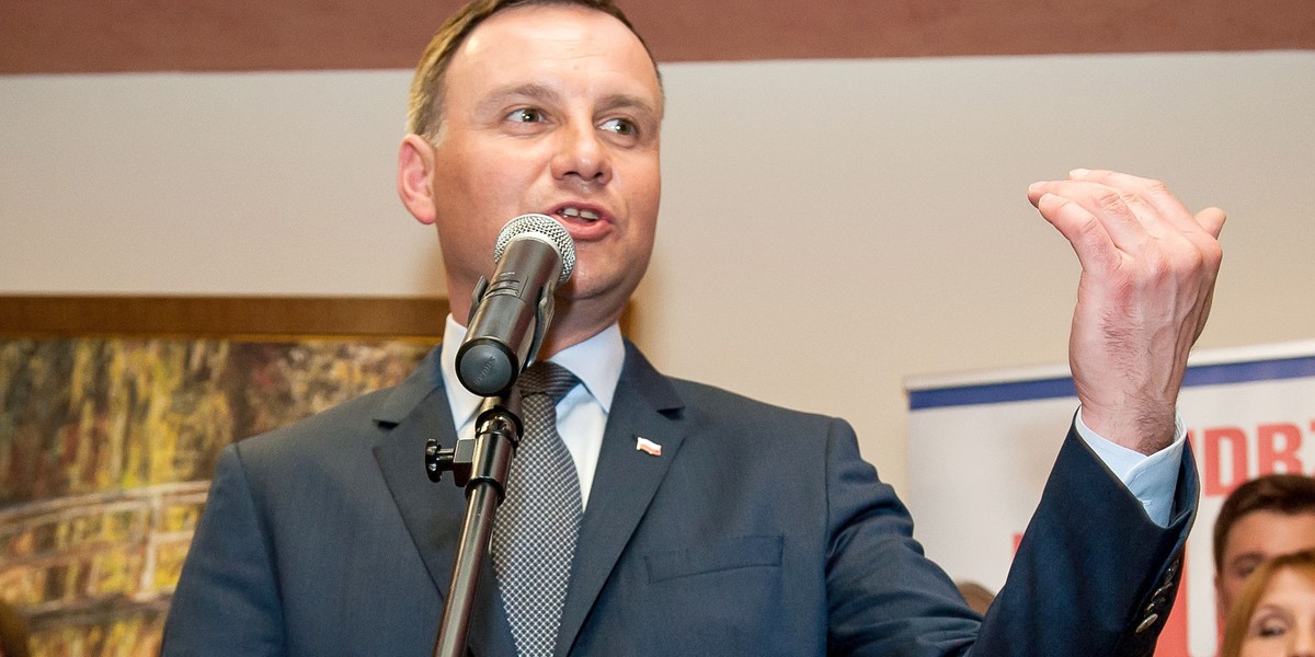 Andrzej Duda w Skawinie