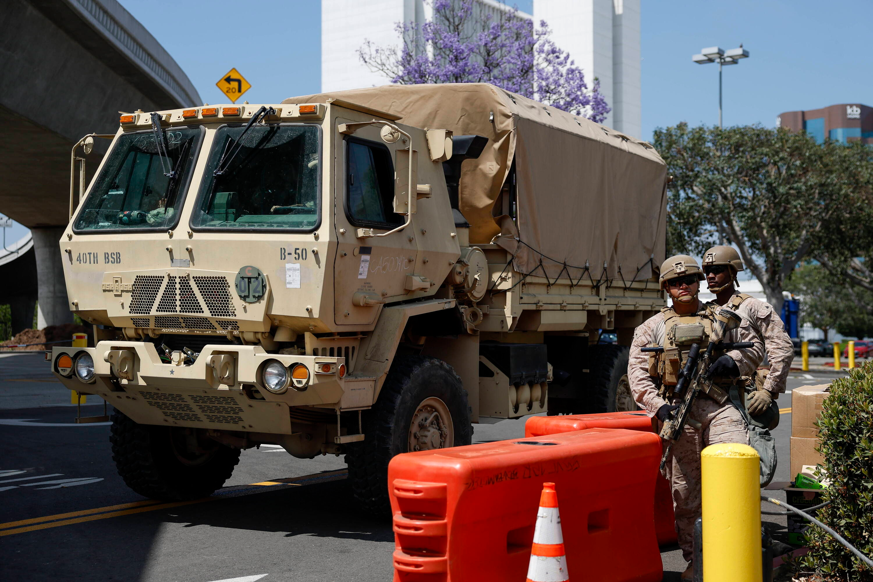 Pentagon wycofuje 2000 żołnierzy z Los Angeles
