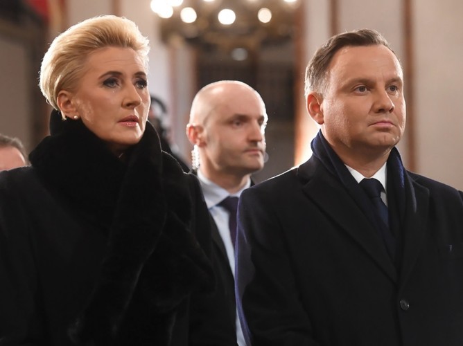 Agata Kornhauser-Duda i Andrzej Duda