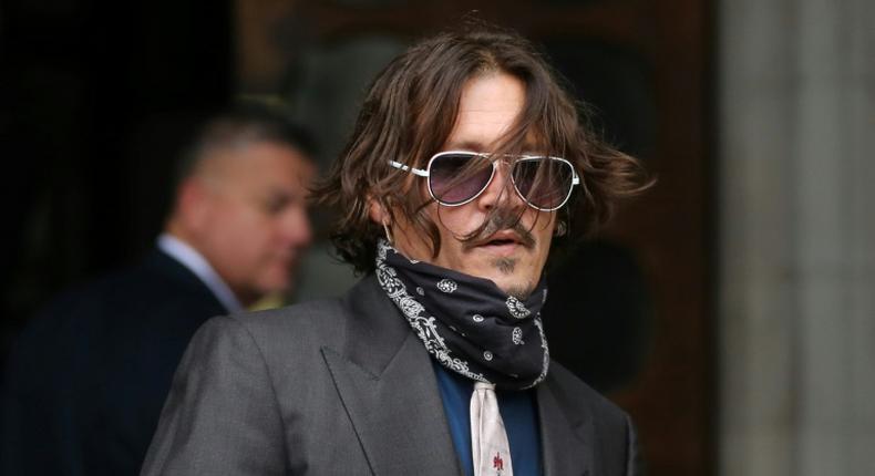 Depp was questioned on his drink and drug consumption, but denied he had a 'nasty side' when under the influence