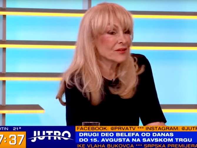 Prof. dr Nevena Čalovska Hercog u ranijem gostovanju na TV PRVA , foto: printscreen Youtube/TV PRVA 