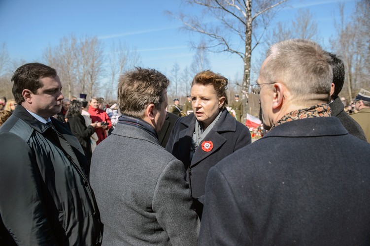 10 kwietnia 2015 roku. Uroczystości na miejscu katastrofy smoleńskiej