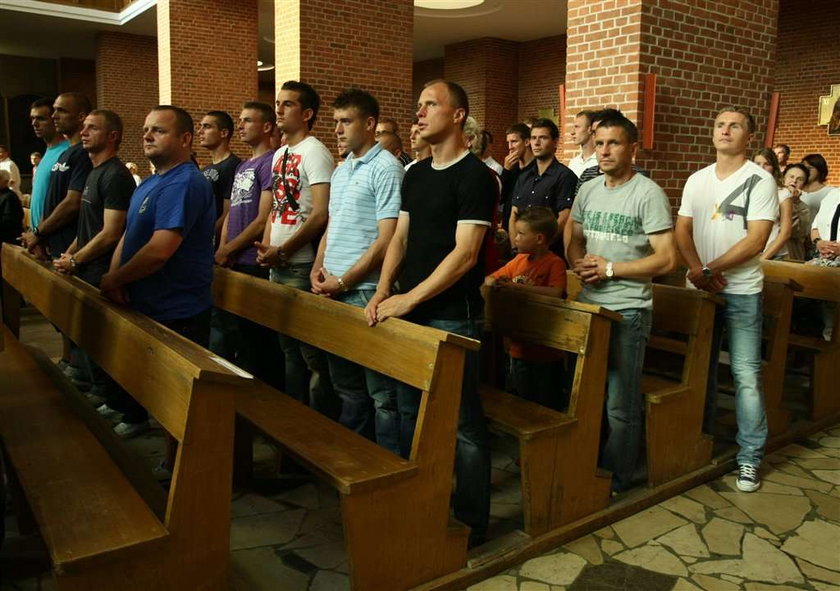 Modlili się o Ekstraklasę