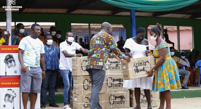 Oppong Nkrumah aids 400 constituents in apprenticeship programme