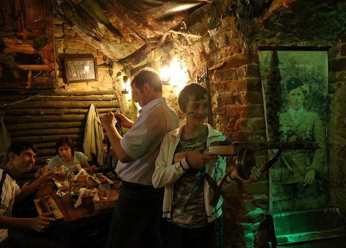 Restauracja 'Kryjówka' na Rynku we Lwowie