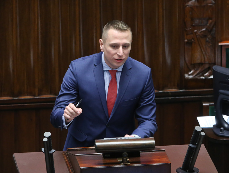 Krzysztof Brejza (PO) wnioskował o głosowanie imienne w sprawie projektu nowelizacji ustawy o TK