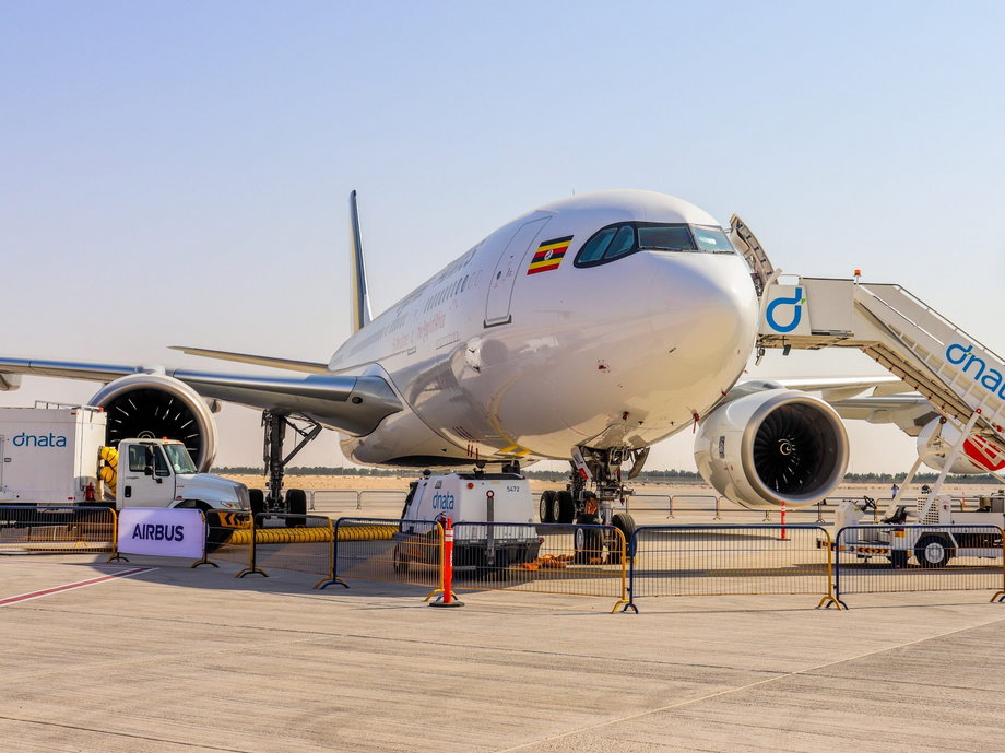 A330-800neo należący do Uganda Airlines