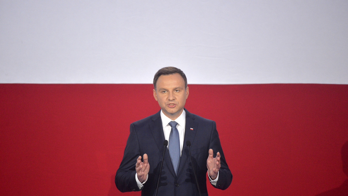 WARSZAWA WYBORY PREZYDENCKIE II TURA SZTAB DUDA (Andrzej Duda)