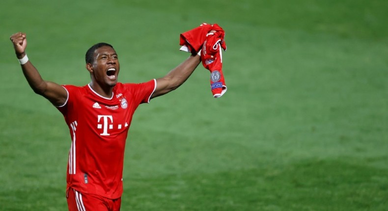 David Alaba was a key member of Bayern's Champions League winning team