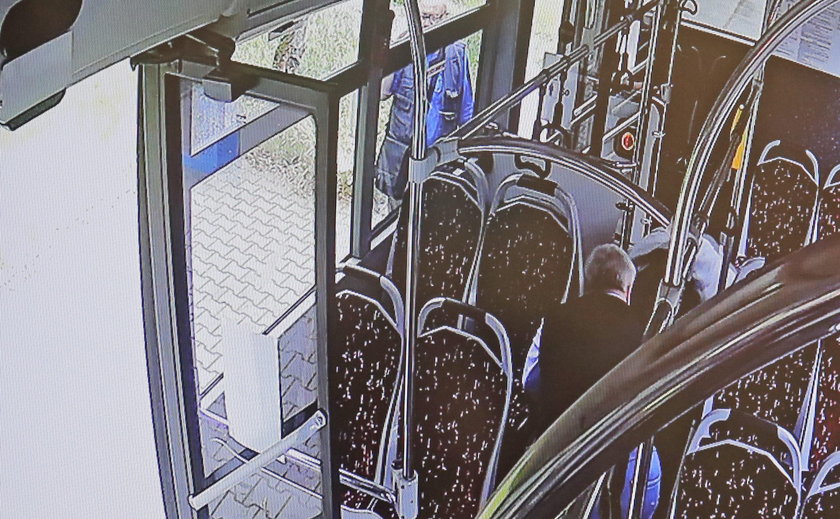 Kierowca autobusu uratował pasażera