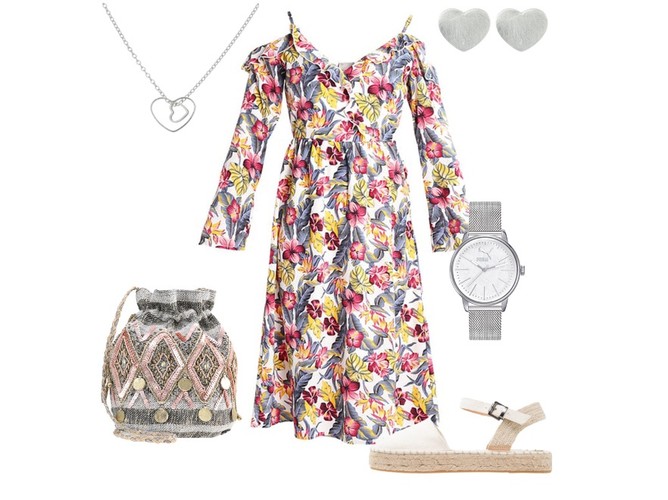 Sukienki w kwiaty. STYLIZACJE