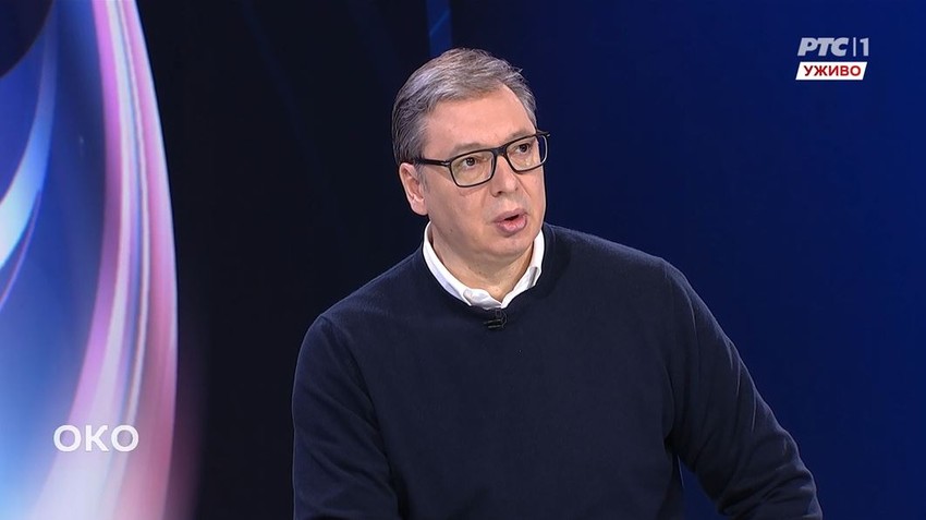 Vučić u emisiji Oko