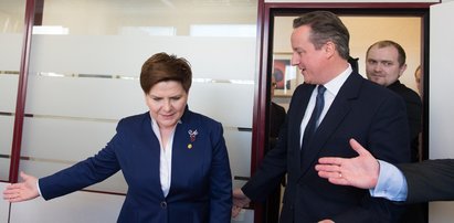 Szydło rozegrała Camerona. Piszą o tym na Wyspach