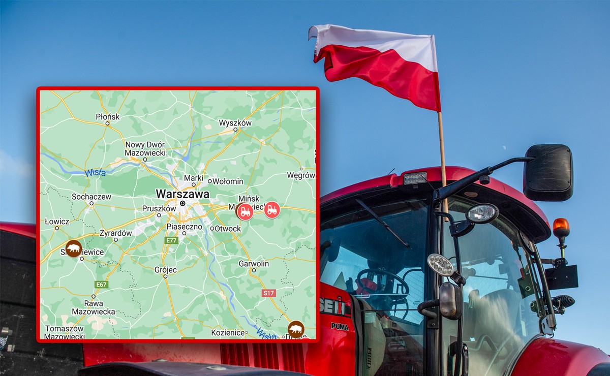 Protest rolników 20 lutego w Warszawie