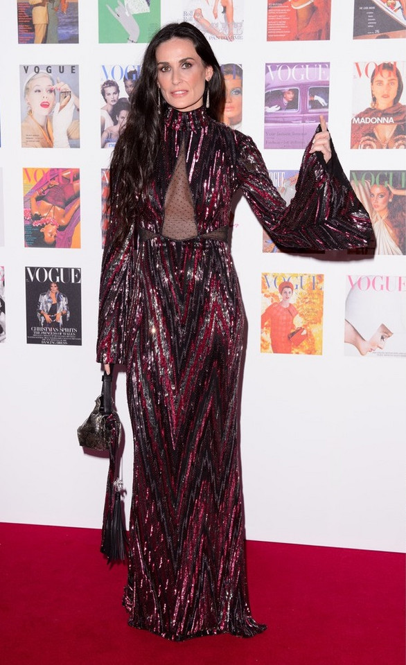 Demi Moore na imprezie magazynu "Vogue"