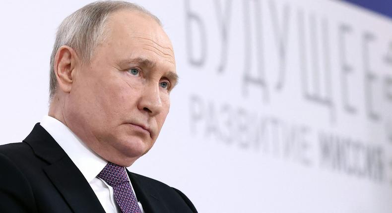Russia's President Vladimir Putin.Artem Geodakyan/POOL/AFP via Getty Images