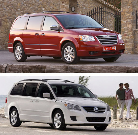 Chicago 2008: Volkswagen Routan z amerykańskimi korzeniami