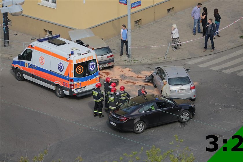 Na skrzyżowaniu ulic Zielonej i Żeligowskiego ciągle dochodzi do wypadków