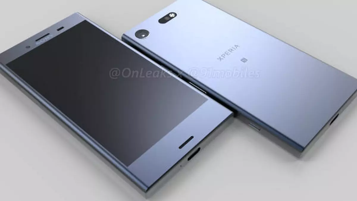 Sony Xperia XZ1 Compact na renderach Onleaks