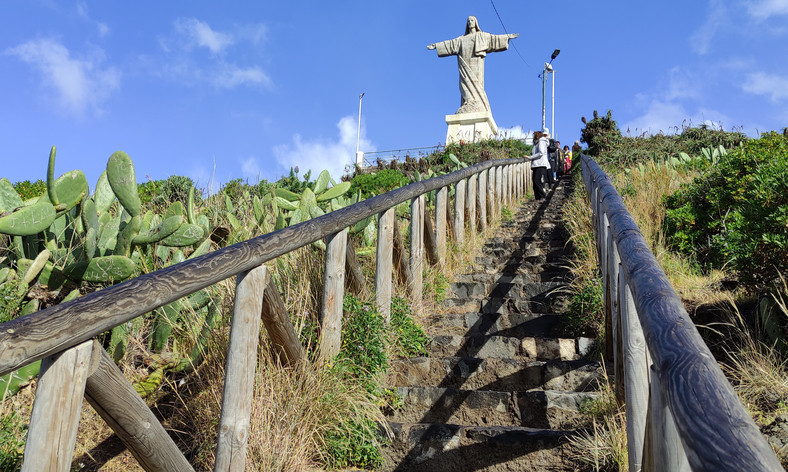 Pomnik Chrystusa Króla powstał na Maderze cztery lata wcześniej niż ten słynniejszy w Rio de Janeiro