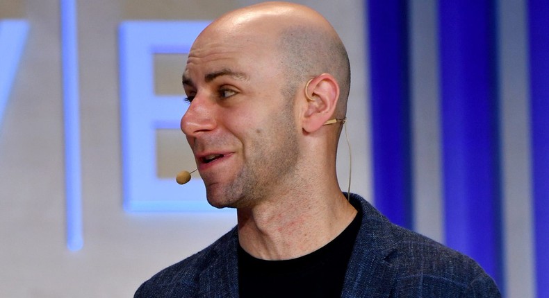 Adam Grant, a professor and organizational psychologist, led a panel on the four-day workweek at the World Economic Forum in Davos, Switzerland.Craig Barritt / Stringer / Getty Images