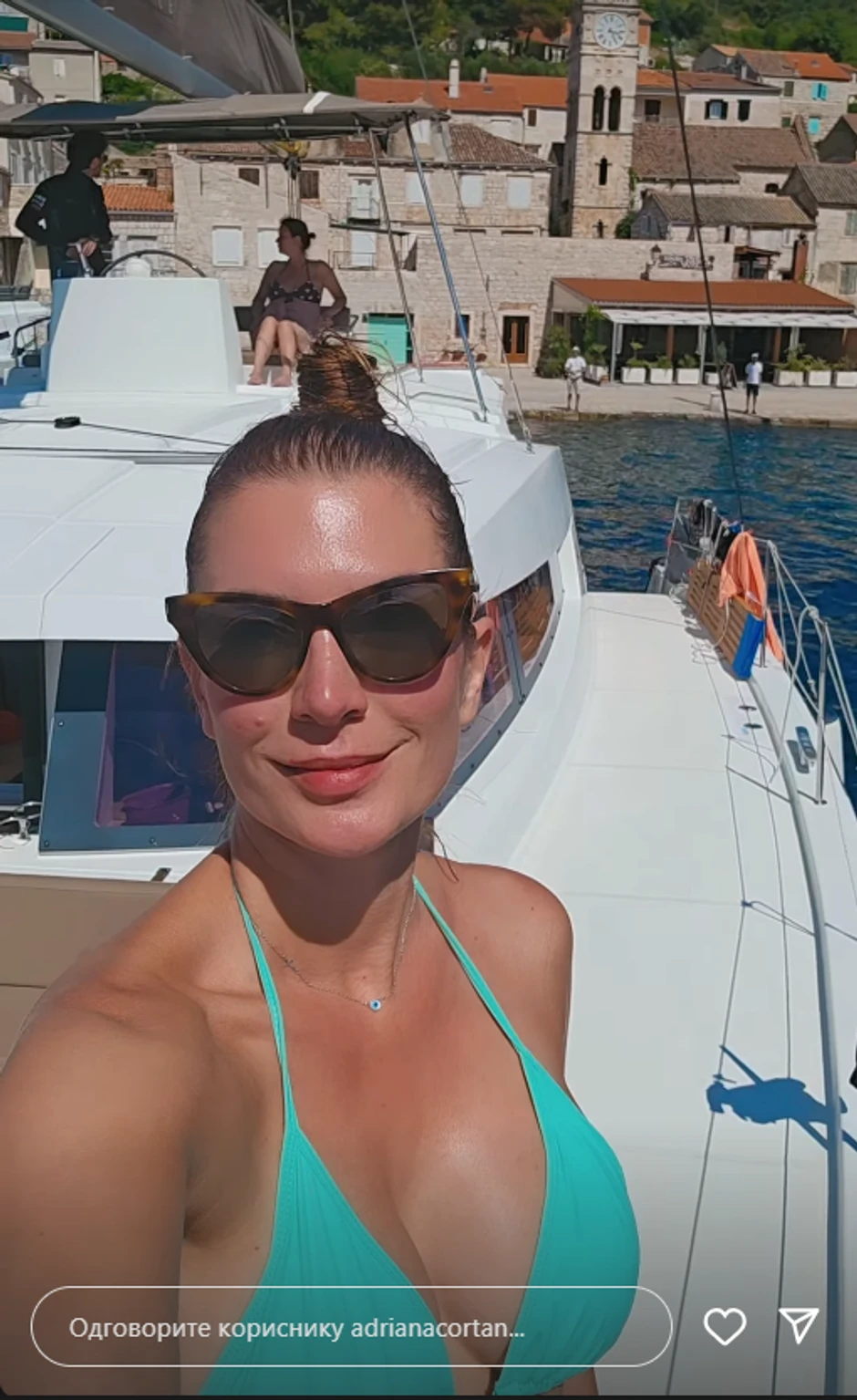 Adriana Čortan pokazala kako uživa