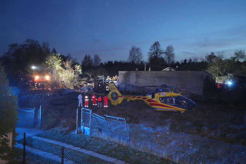 Wybuch gazu w Łódzkiem. Po gruzami są dwie osoby