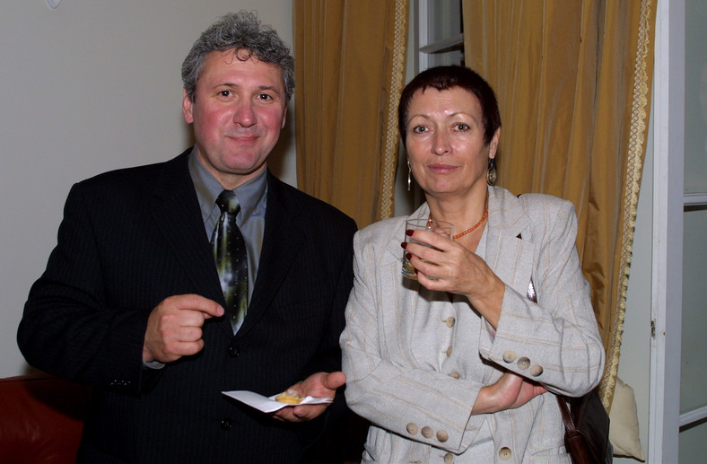 Andrzej i Zofia Grabarczyk w 2003 r.