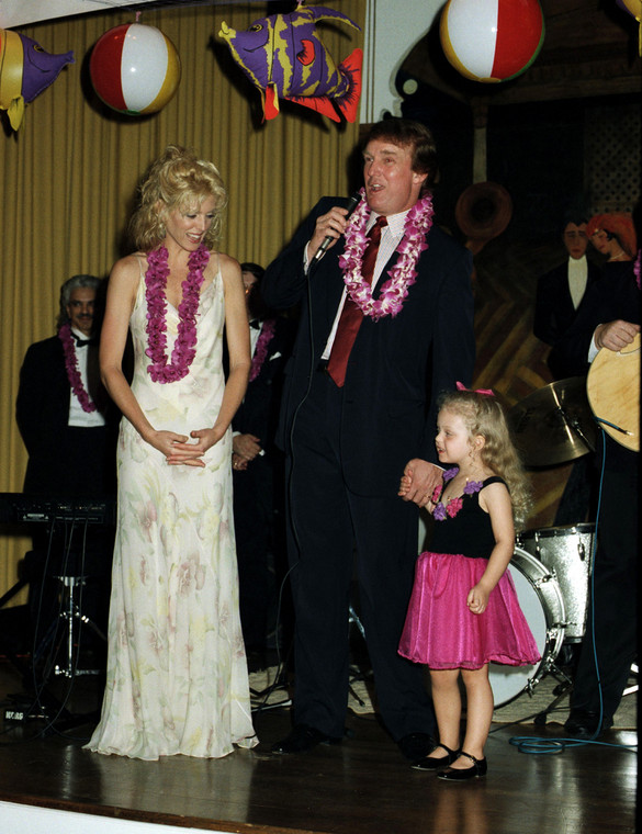 Donald Trump, Marla Maples i ich córka Tiffany
