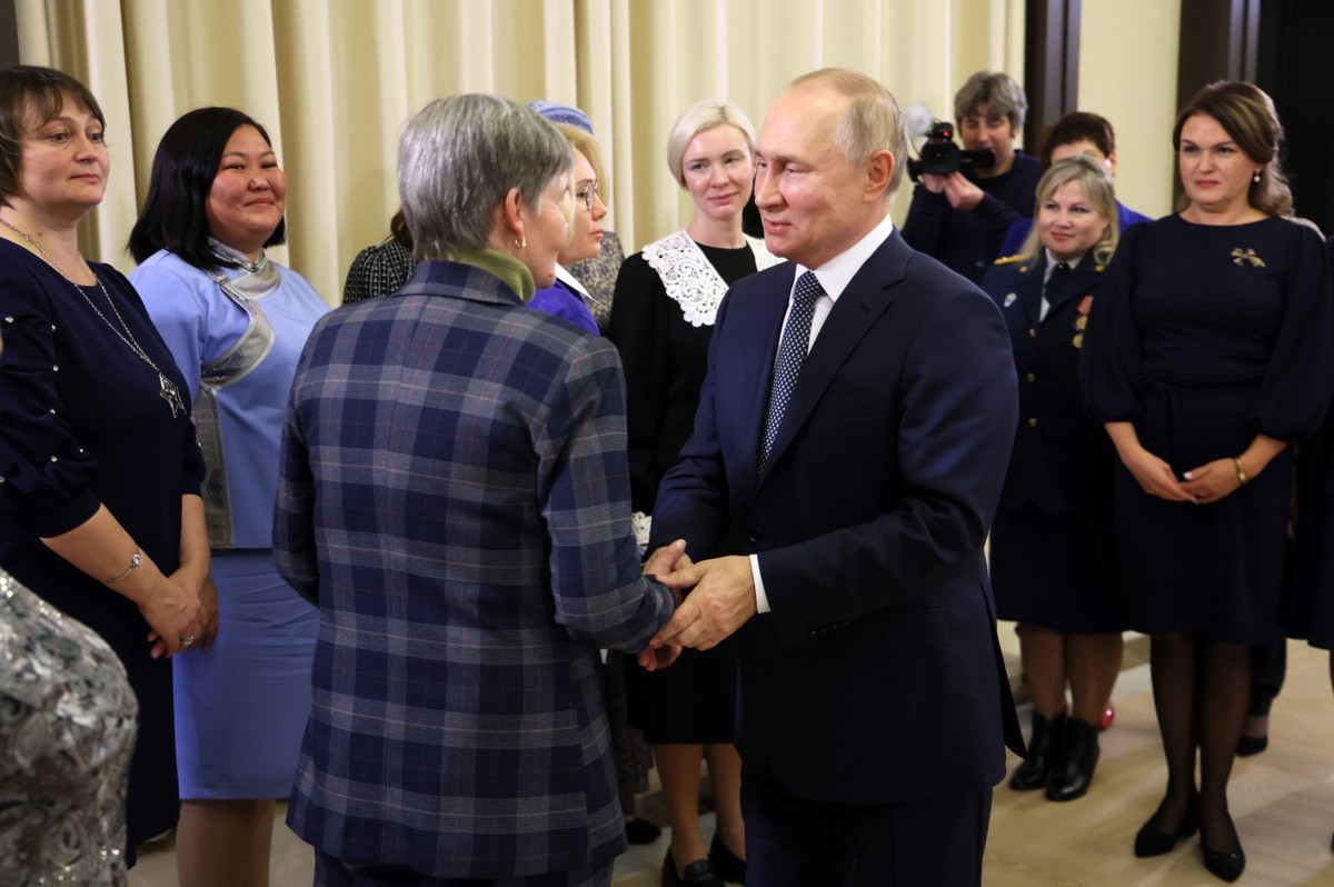 Spotkanie Putina z "matkami zmobilizowanych"