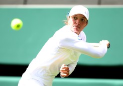 'Spacerek' Igi Świątek na inaugurację Wimbledonu