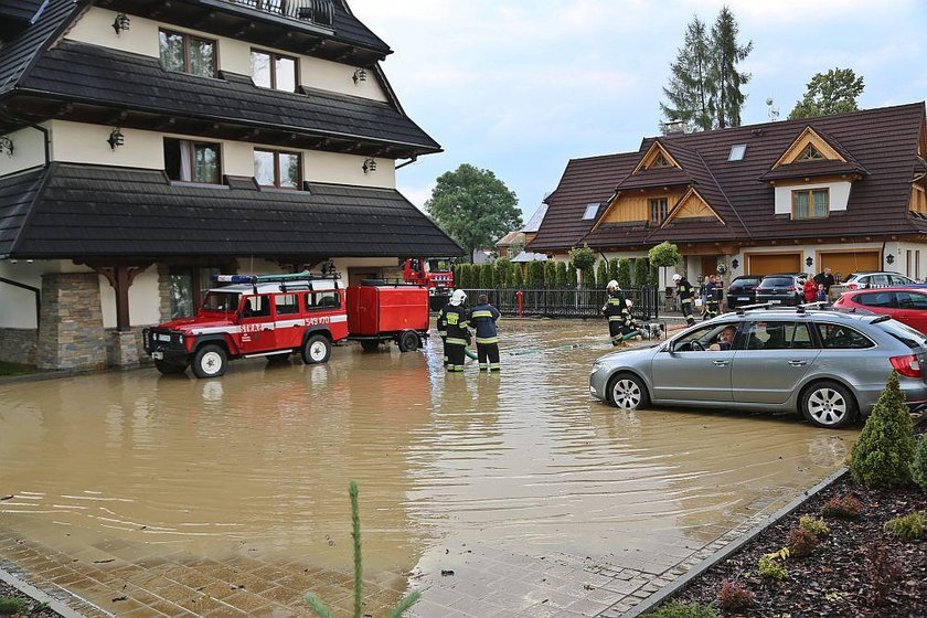 Nawałnice nad Podhalem