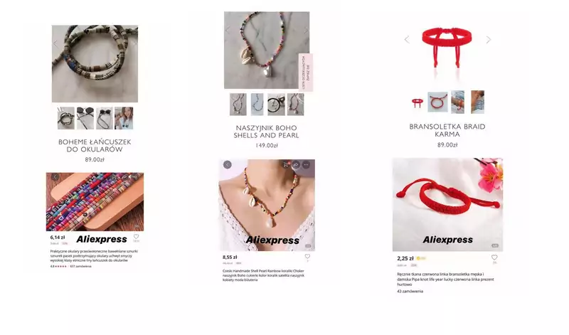 &quot;Polska&quot; biżuteria Wishbone także na AliExpress. Jest oświadczenie marki