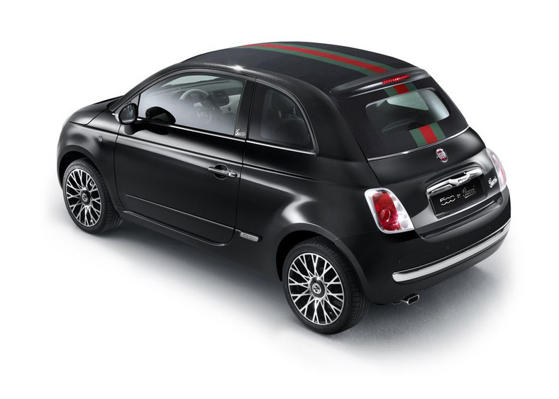 Fiat 500 by Gucci topless