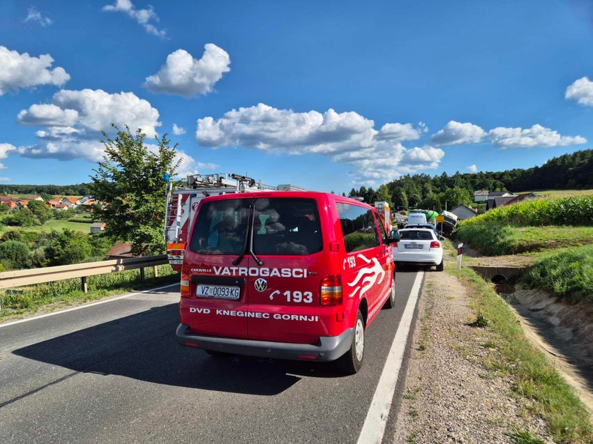 Teška saobraćajna nesreća kod Varaždina