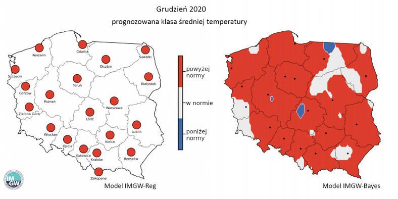 Prognoza długoterminowa na grudzień 2020