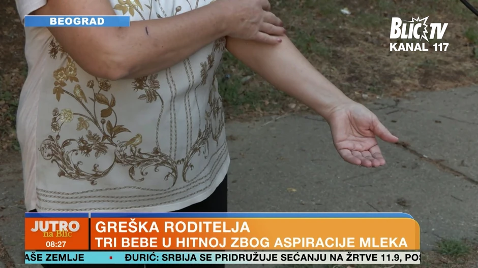 Dr Obradović o aspiraciji mleka