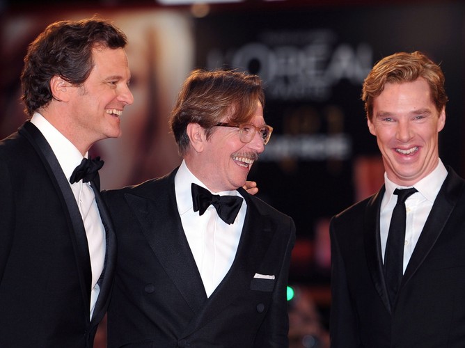 Colin Firth, Gary Oldman i Benedict Cumberbatch