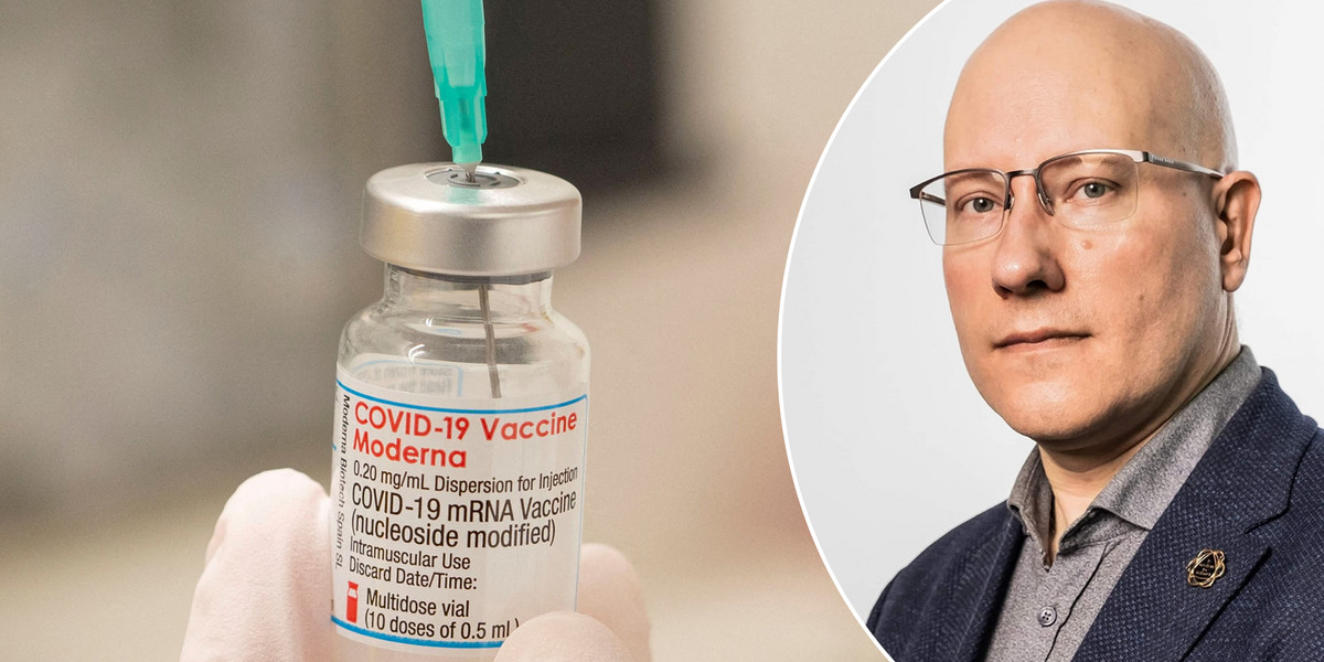 W Wielkiej Brytanii zatwierdzono szczepionkę dwuwariantową, lepiej chroniącą przed Omikronem. Co z Polską? Wirusolog dr Tomasz Dzieciątkowski tłumaczy, dlaczego musimy jeszcze poczekać.