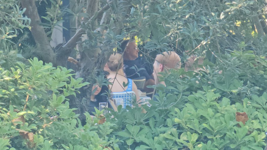 Srđan Đoković u društvu muža Nevene Božović