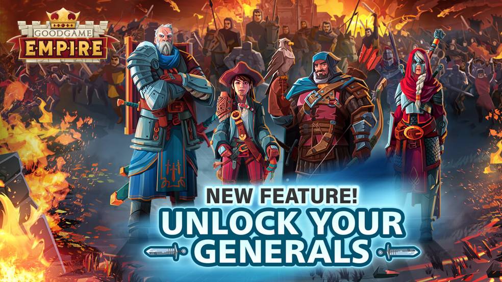 Generals & Skills w Goodgame Empire