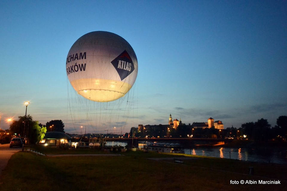 Balonem nad Krakowem