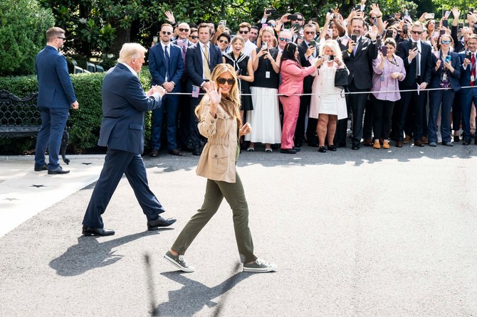 Melanija i Donald Tramp