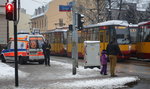 Zemdlona zatrzymała tramwaje