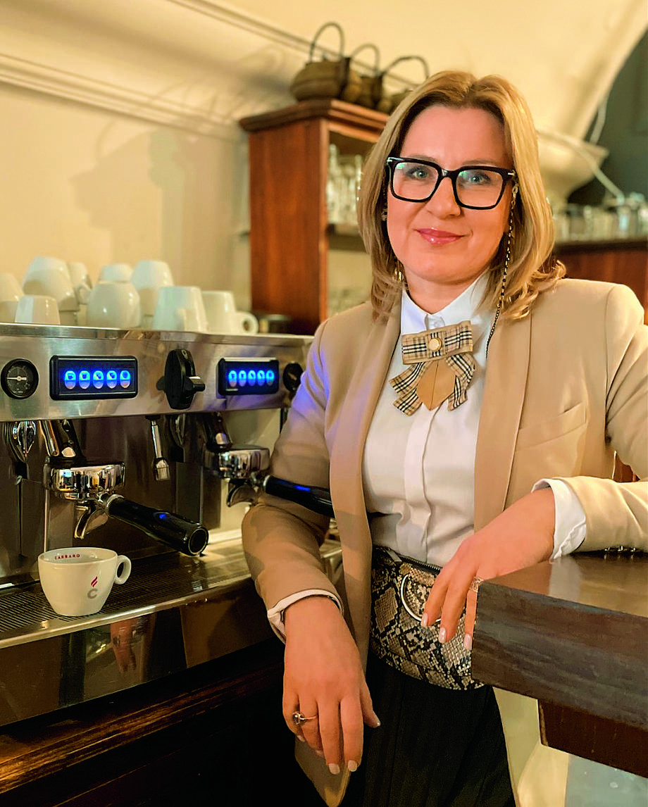 Eliza Ceglarska, właścicielka kawiarni Akwarela Cafe w Lublinie