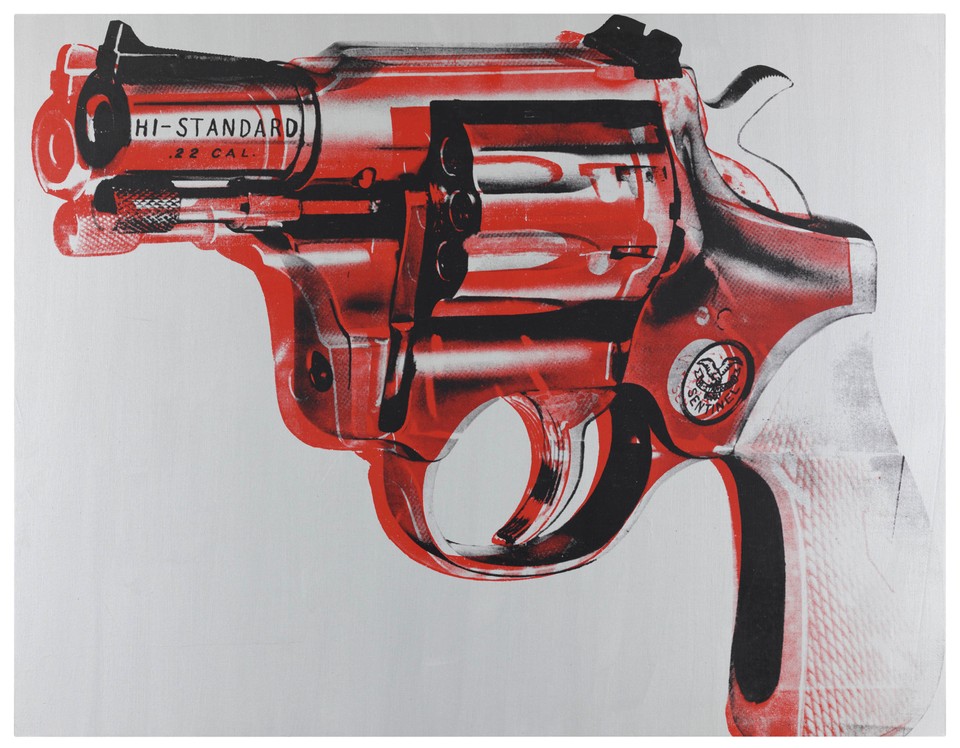 Andy Warhol, "Gun" (1981-82). Z kolekcji San Francisco Museum of Modern Art - dar Vicki i Kenta Logana