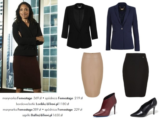 STYLIZACJE do biura inspirowane bohaterkami serialu 'Suits'