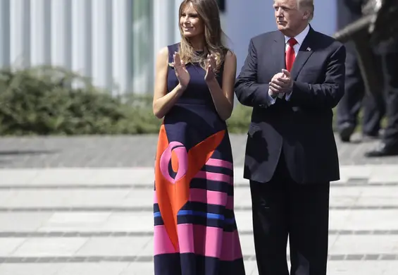 Jest drogo, ale pięknie. Wiemy, gdzie kupić sukienkę Melanii Trump