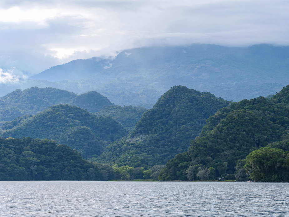 Lago de Yojoa w Hondurasie